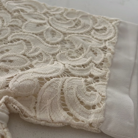 Banaba Republic Ivory Lace Top - Picture 6 of 8